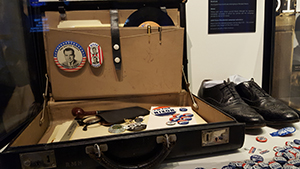 campaign briefcase shoes ephemera