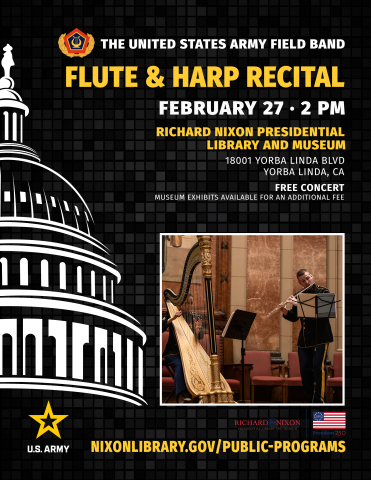 US Army Field Band Flute & Harp Recital Free Concert