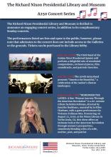 America 250 Concert Series flyer