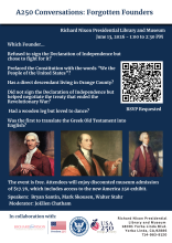 Forgotten Founders June 13 2026