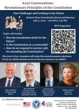 Revolutionary Principles of the Constitution panel discussion